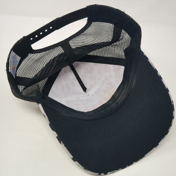 Salty Cow Mercantile Trucker Hat Multicolor OS Adjustable Leopard Mesh Back - Picture 7 of 9